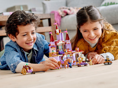 LEGO 43196 Belle & Beast's Castle - Disney Princess Building Toy