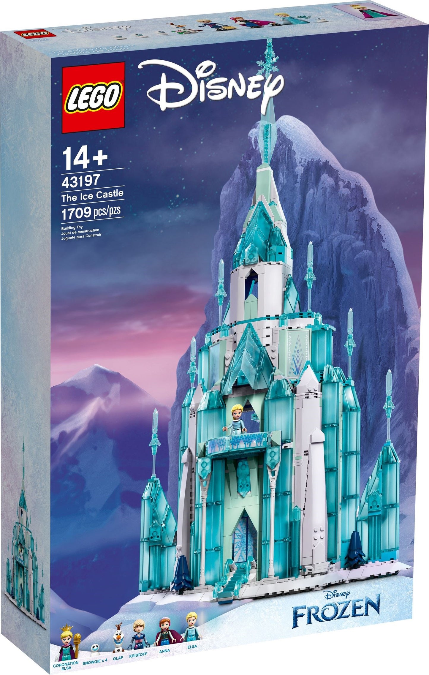 Lego - Disney FROZEN THE ICE CASTLE Set - Authentic Elsa 43197