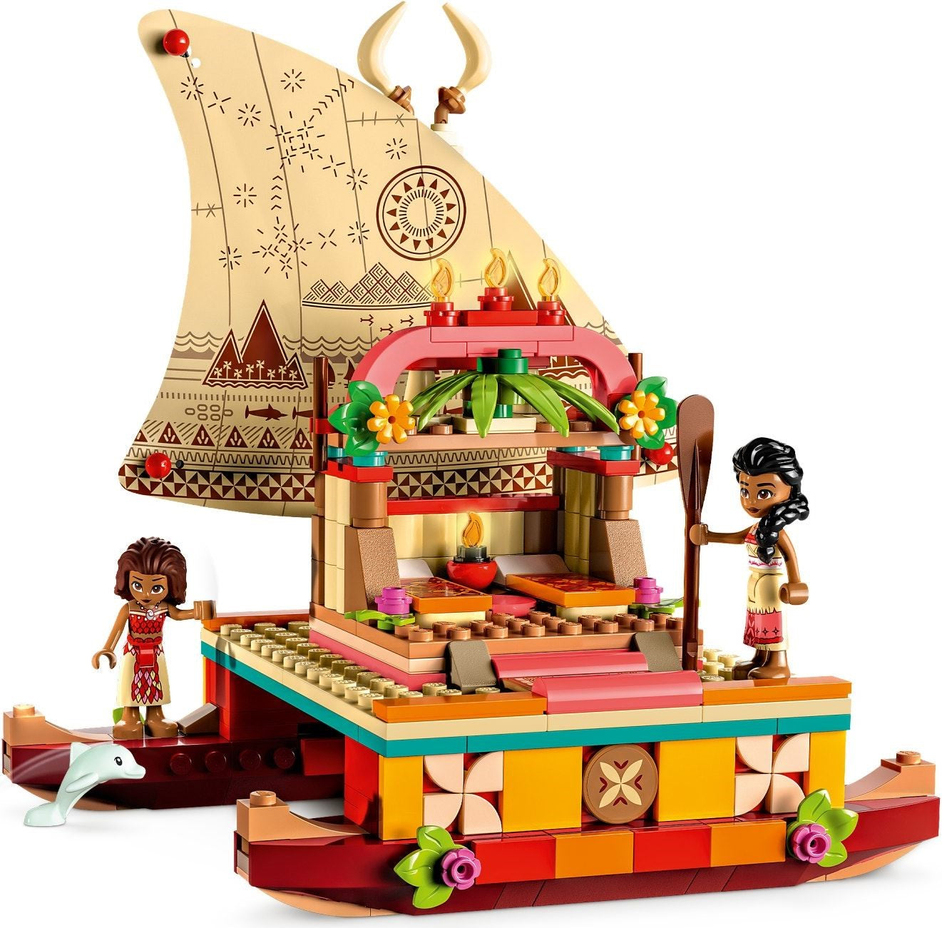 LEGO Disney Series 43210 Moana's Wayfinding Boat- Auzzi Store