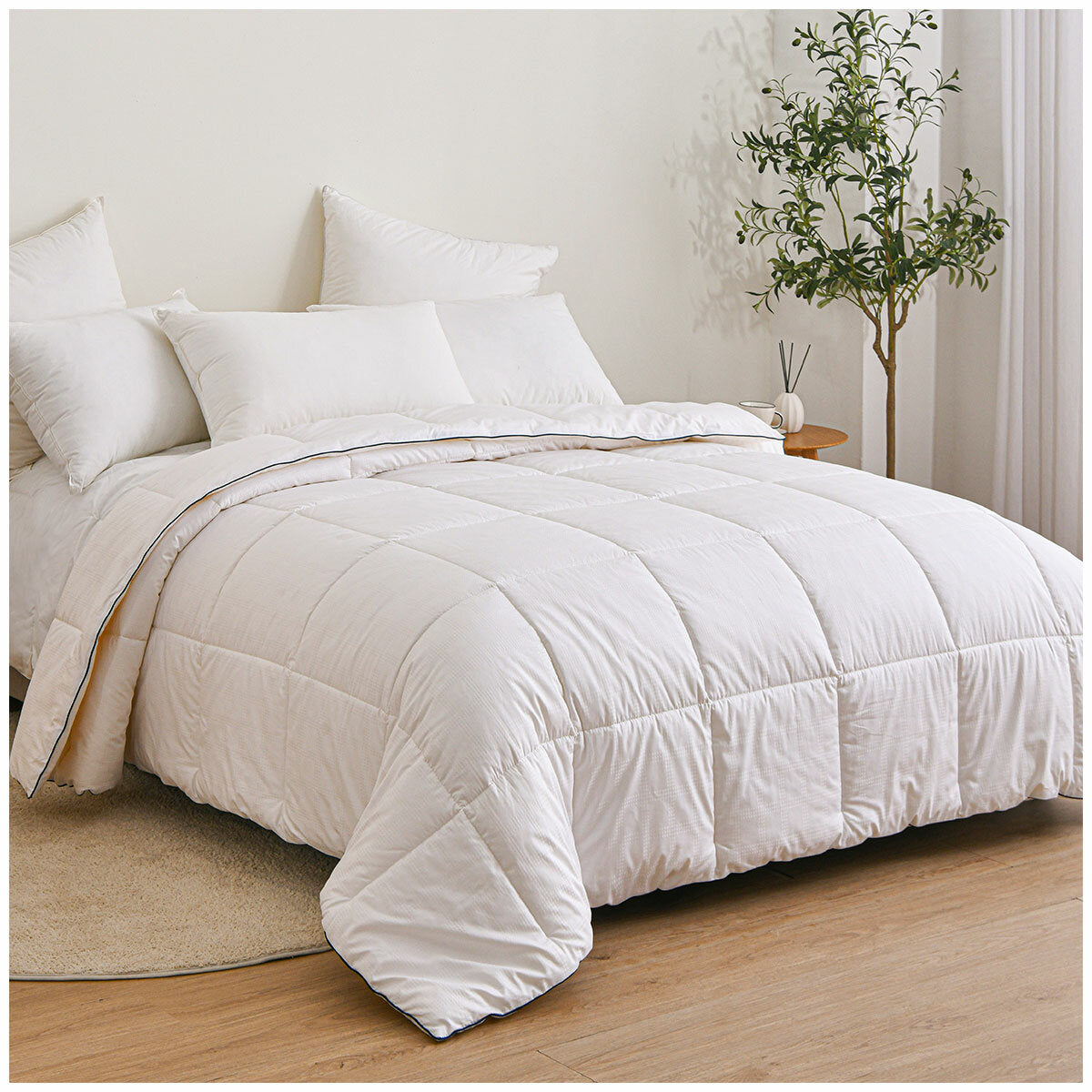 Onkaparinga All Seasons Wool Quilt King - Auzzistore