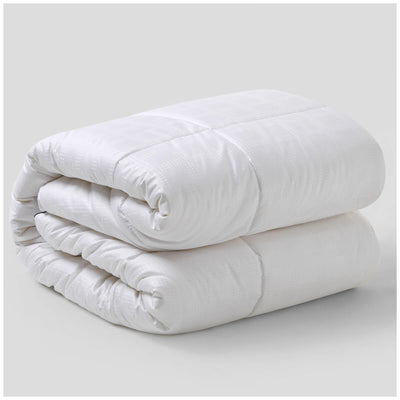 Onkaparinga All Seasons Wool Quilt King White Cotton Sateen Australian Wool