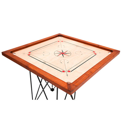 Jenjo Games Carrom Board Game Standard 840 x 840mm Indian Plywood
