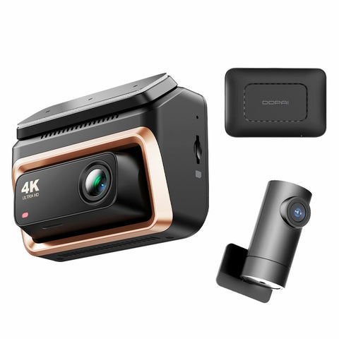 DDPAI Z60 Pro 4G Dual Dash Cam 4K Front And 1080P Rear Sony Sensor Z60PRO4G