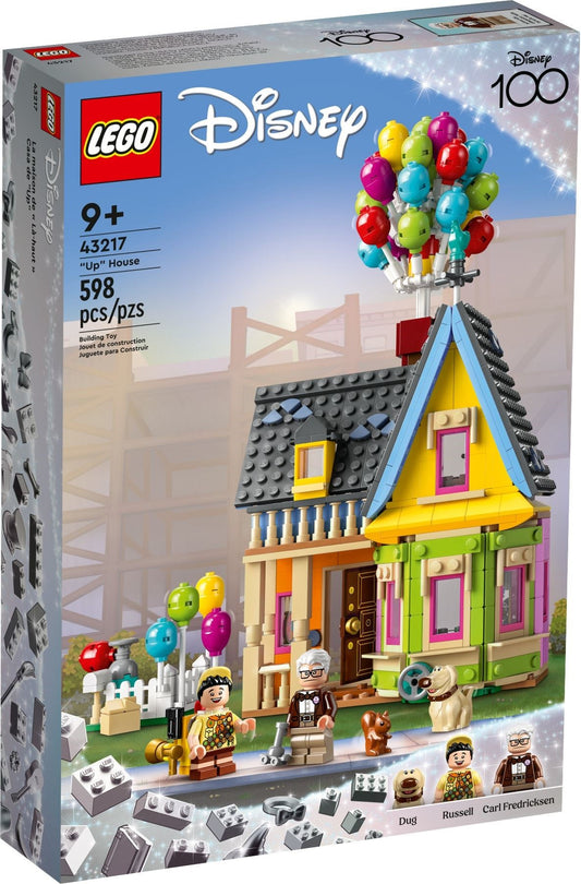 LEGO 43217 Up House – Disney Pixar Balloon House Playset - Auzzistore