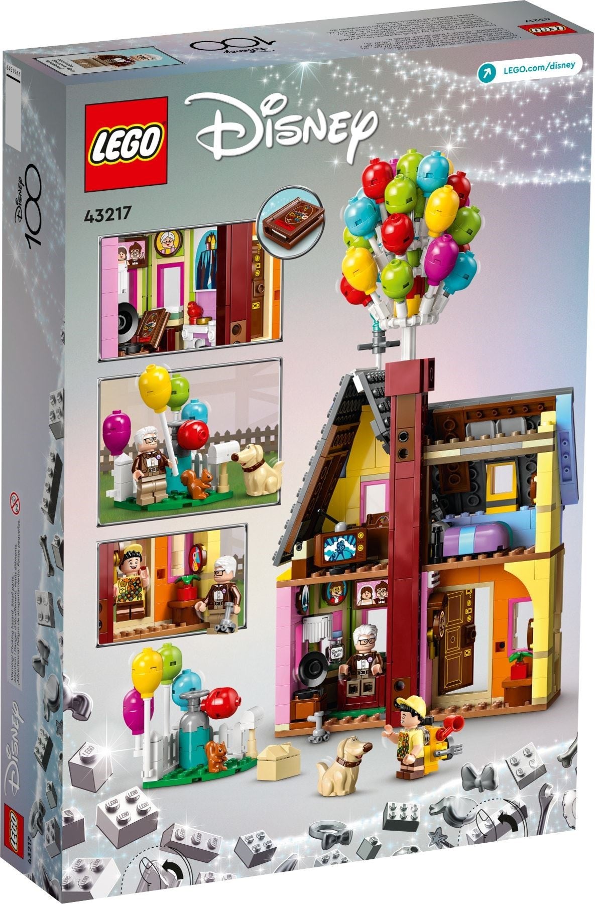 LEGO 43217 Up House – Disney Pixar Balloon House Playset