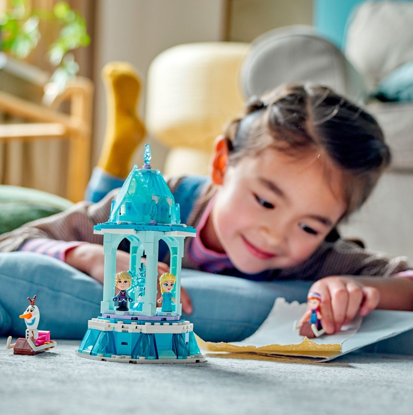LEGO Disney 43217 Anna and Elsa's Magical Carousel