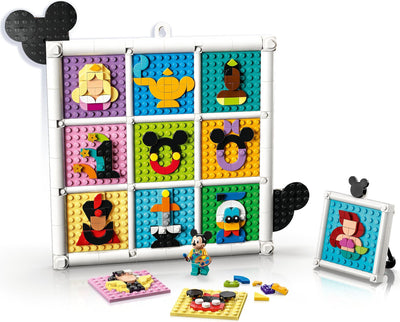 LEGO Disney Series 43221 100 Years of Disney Animation Icons
