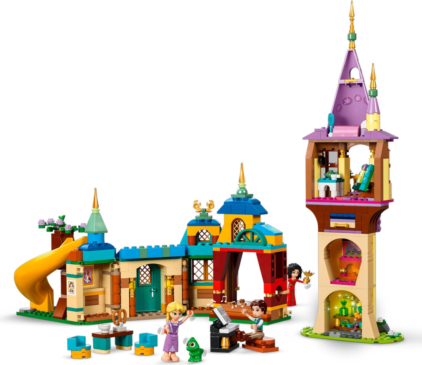 LEGO Disney Princess Series 43241 Rapunzel's Tower & The Snuggly Duckling- Auzzi Store