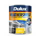 Dulux Weathershield Gloss Black Exterior Paint 1L - 110mm x 137mm x 110mm