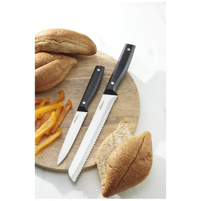 Hampton Forge Jasper 5 Piece Knife Set German Steel With Blade Guards