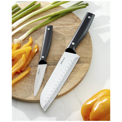 Hampton Forge Jasper 5 Piece Knife Set German Steel With Blade Guards