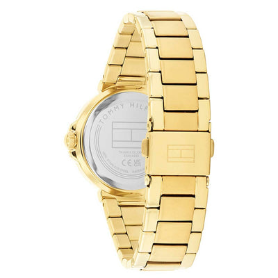 Tommy Hilfiger Lori Gold Steel Blush Dial Quartz Ladies Watch Stylish