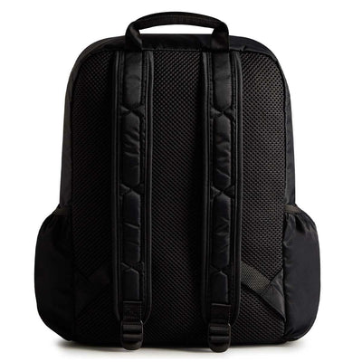 Hunter Water-Resistant Nylon Top Clip Backpack 16L Capacity Black