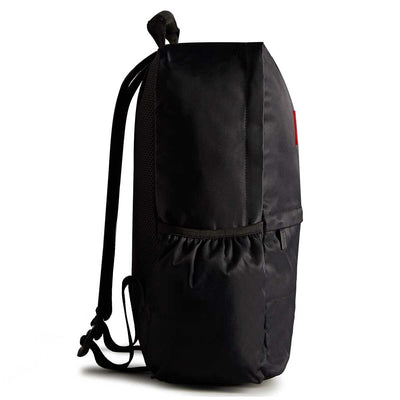 Hunter Water-Resistant Nylon Top Clip Backpack 16L Capacity Black