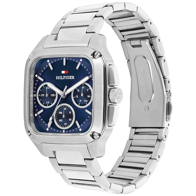 Tommy Hilfiger Herald Quartz Watch 39mm Blue Dial Stainless Steel 1792222