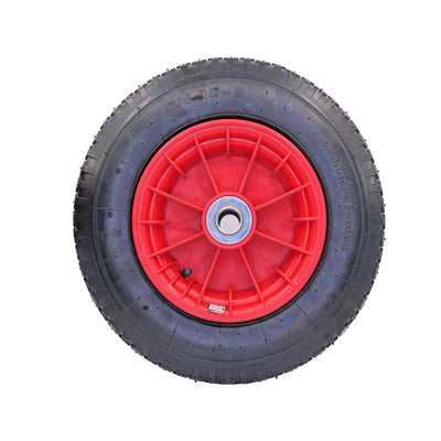 Easyroll Wheelbarrow Wheel 4 0 x 8 Nylon Rubber Impact Cushioning
