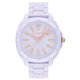 Coach Kitt Lavendar Ceramic Women's Watch 14504481