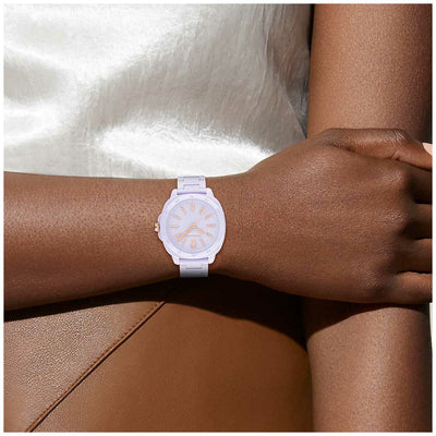 Coach Kitt 38mm Lavender Ceramic Women’s Quartz Watch 14504481 Stylish