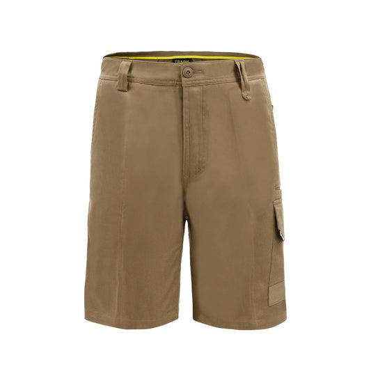 Tradie Core Cargo Shorts 87 - Khaki - Flex Fabric - No Ouch Crouch - Durable