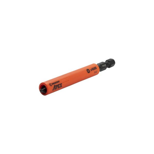 Crescent Apex Impact Power Bit - Phillips #2 - 3-1/2" - 2 Pack - Durable - Auzzistore