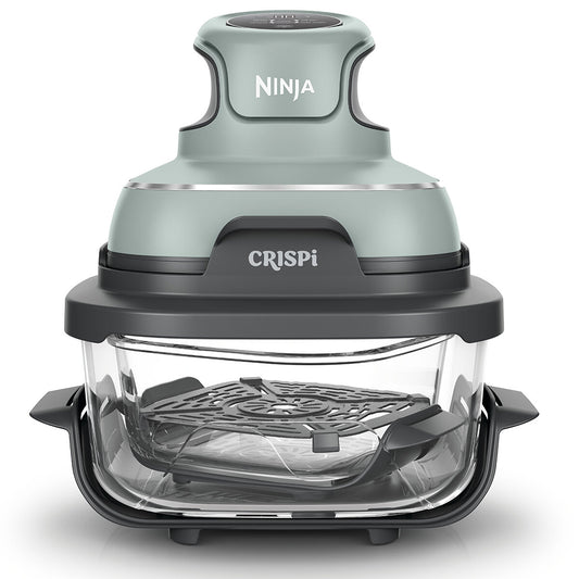 Ninja Crispi 4-in-1 Portable Glass Air Fryer Sage Green FN101SGANZ - Auzzistore