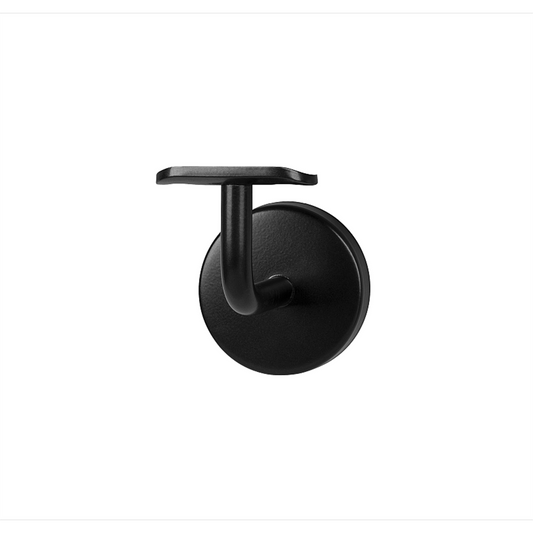Porta Handrail Bracket - 70mm - 304 Stainless Steel - Matt Black Finish - Auzzistore