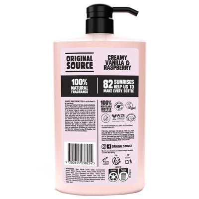Original Source Creamy Vanilla & Raspberry Body Wash Gentle