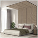 Artika Sonolok Sound Absorbing Slatted Wall Panel Kit Oak And Black