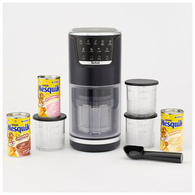 Tefal Dolci Ice Cream Maker Nesquik Bundle NQ32IG6048 Black Knight Easy Use