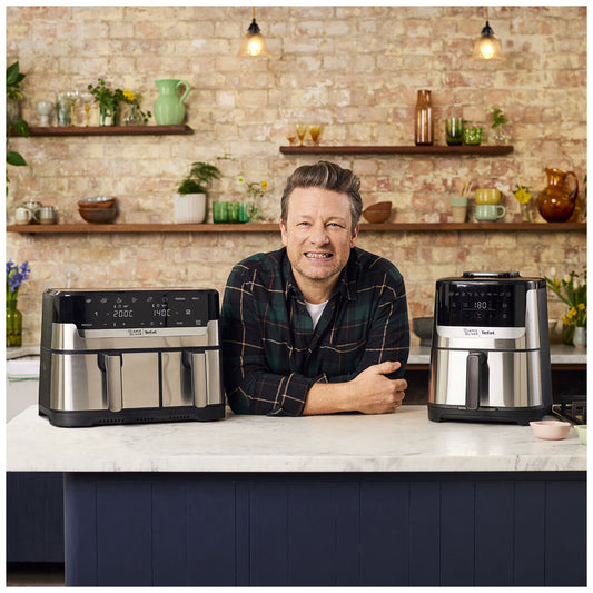 Jamie Oliver By Tefal Dual Drawer Air Fryer EY905J - Auzzistore