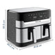 Jamie Oliver By Tefal Dual Drawer Air Fryer EY905J