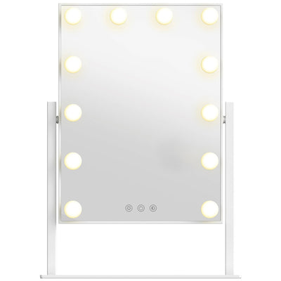 Sheffield Labs BROADWAY Vanity Mirror MR6012A LED Touch White Metal Glass