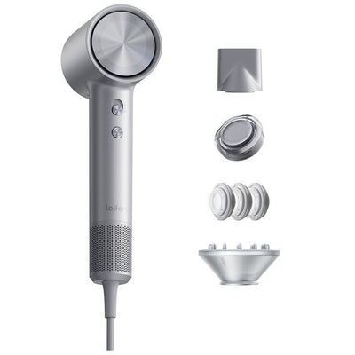 Laifen Swift 4 High Speed Hair Dryer Silver Ionic 30 Second Root Dry