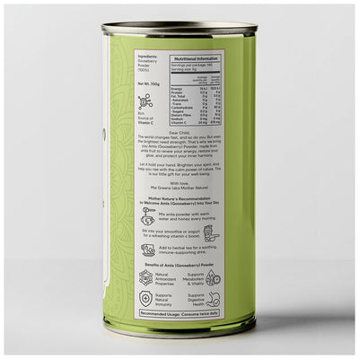Mai Greens Amla Gooseberry Powder 700g Pure Indian Vitamin C