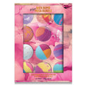 Lil Fizzers Watercolour Pink Bath Bombs 12 Pack Colourful Mega Bundle