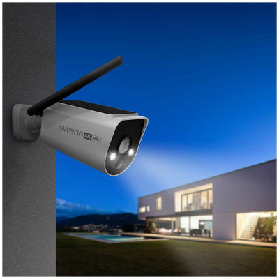 Swann MaxRanger 4K Solar 3-Camera Security System SWNVK-MAXV2SD3GM-AU