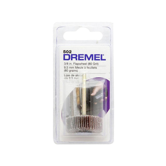 Dremel Sanding Flap Wheel 80 Grit - 41mm - Brown - Medium Finish - Auzzistore