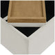 Henredon Sona Fabric Storage Ottoman Reversible Wood Tray Tops — image 5