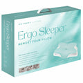 Odyssey Living Ergo Sleeper Memory Foam Pillow PIO-ME26-STA White/Blue
