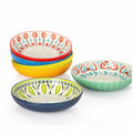 Signature Housewares Pasta Bowls 6 Piece Set 1,153ml Stoneware Stylish