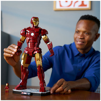 LEGO Marvel Iron Man Mark 3 Collectible 76344 1297-Piece Adult