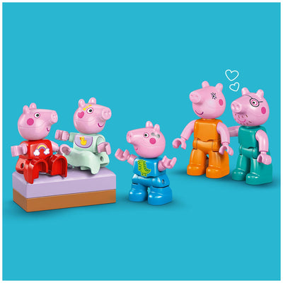 LEGO DUPLO Peppa Pig Family House 10467 Ages 2+ Learning Toy, 84 Pieces