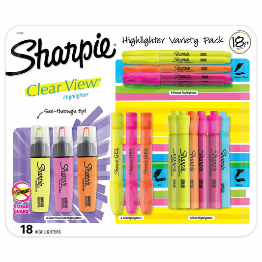 Sharpie Highlighter 18 Pack