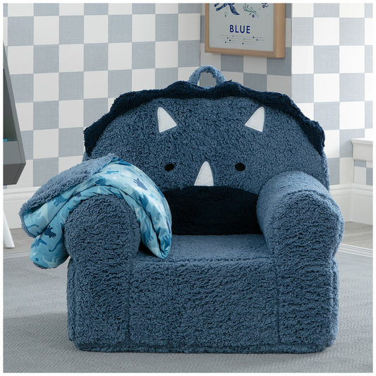 Delta Children Cozee Kids' Animal Chair With Plush Blanket Dinosaur - Auzzistore
