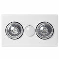 Martec Striker 2 Bathroom Heater/Exhaust Fan MBHS2LW Tri-Colour LED