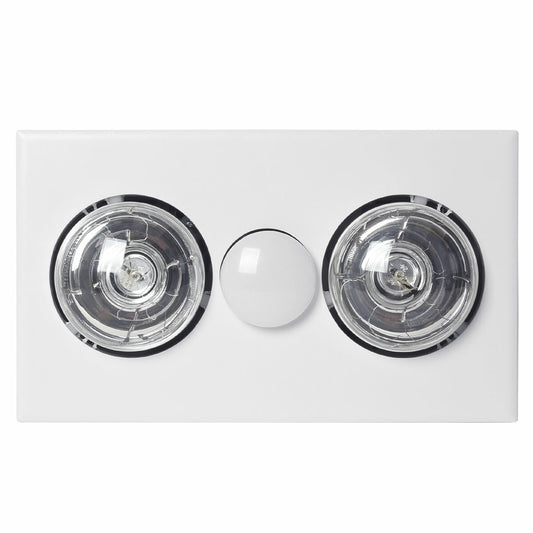 Martec Striker 2 Bathroom Heater and Exhaust Fan With Tricolour LED Light