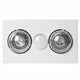 Martec Striker 2 Bathroom Heater and Exhaust Fan With Tricolour LED Light