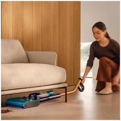 Dyson Clean and Wash Hygiene Hard Floor Cleaner 637626-01 Copper Blue Lie-Flat Self-Clean Roller