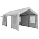 Car Canopy 3 x 6M Grey