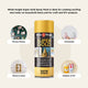 White Knight Super Gold Spray Paint - 300g - Solvent Based - Fast Drying